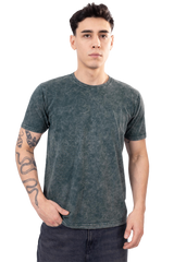 Polo Básico Verde Lavado Fast – Algodón 20/1 Doble Cuello