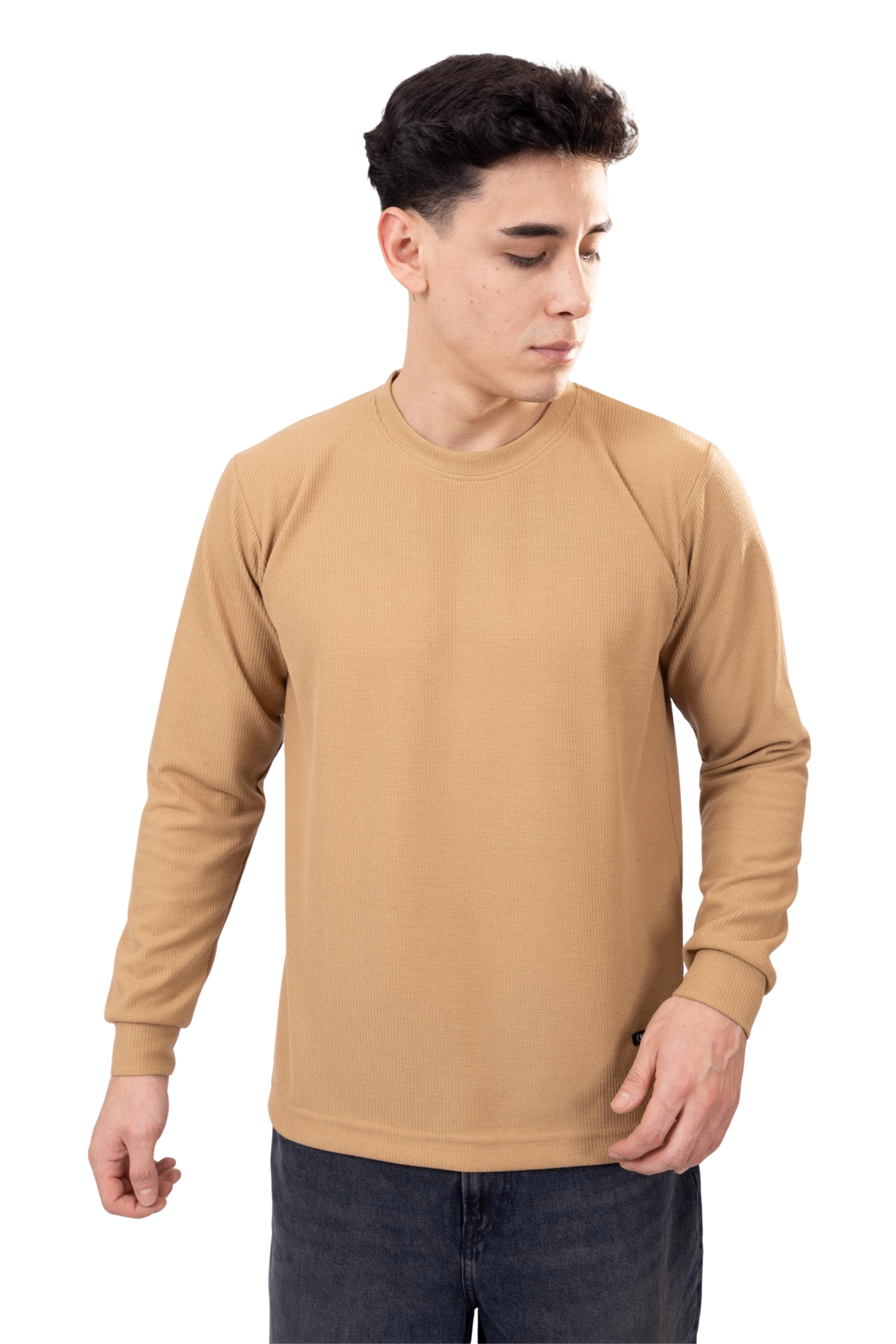 Polo Manga Larga Camel Urban Style