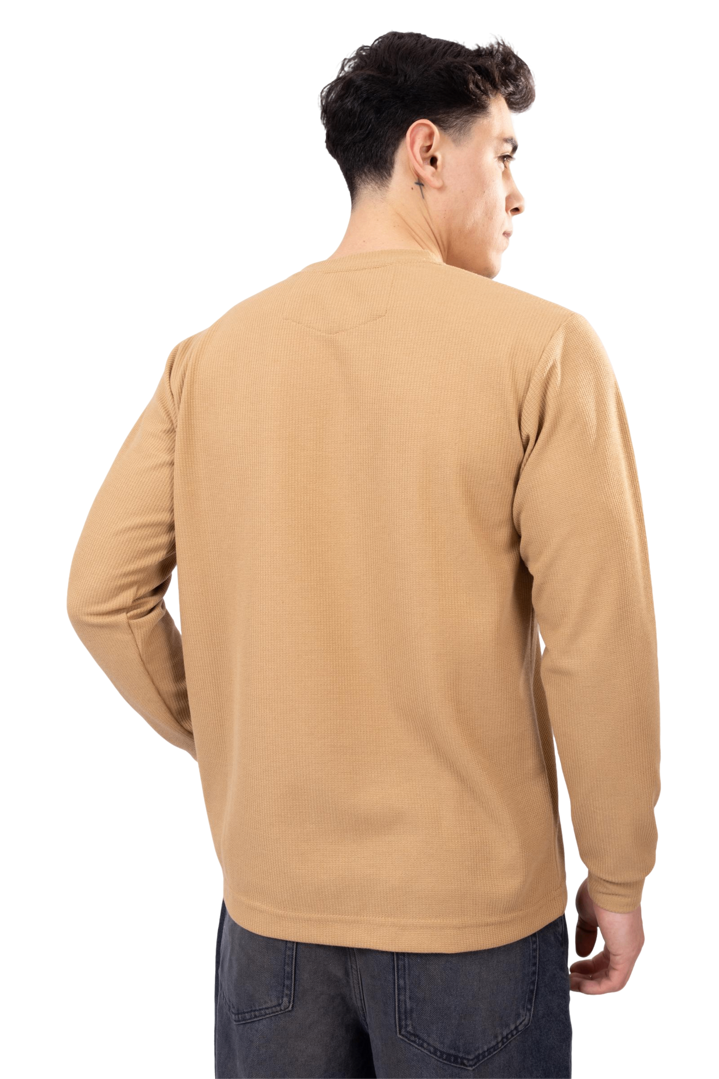 Polo Manga Larga Camel Urban Style