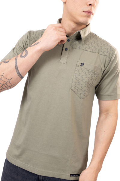 Polo Camisero Taupe Urban Style
