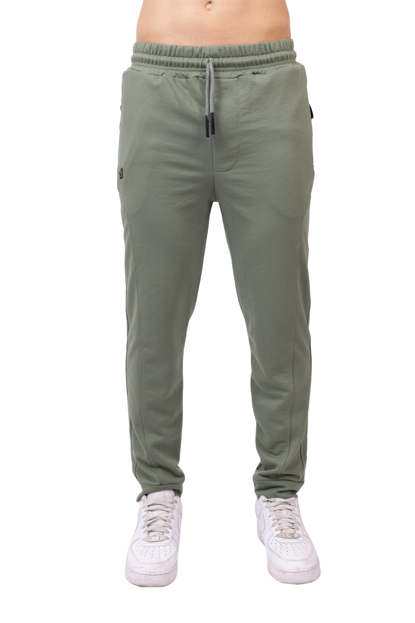 Jogger French Terry Verde Oliva – Comodidad y Estilo Casual-Deportivo