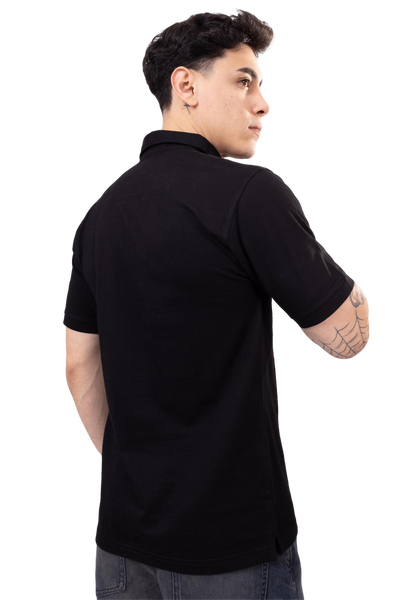Polo Camisero Black Urban Style