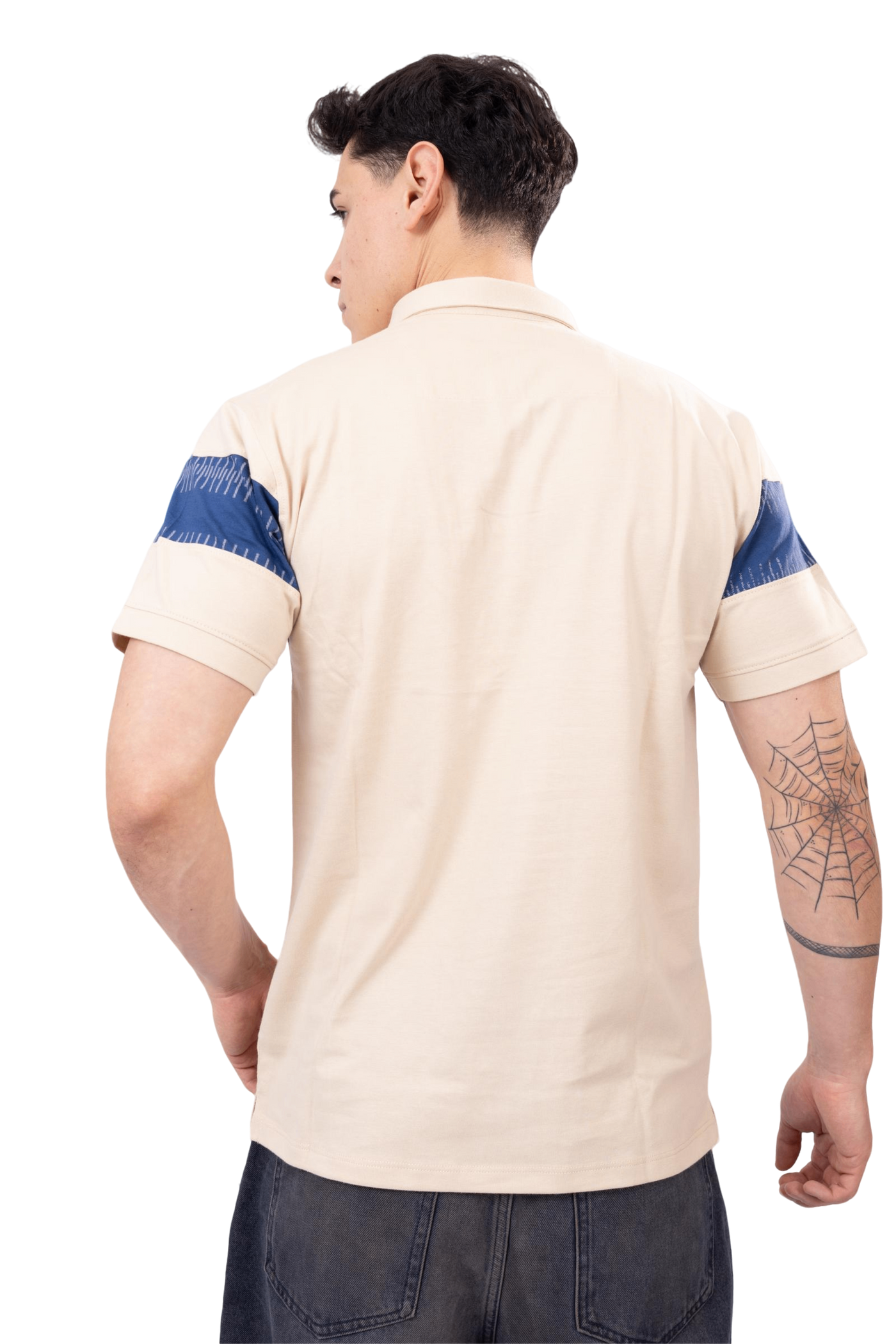 Polo Camisero Beige Essential Fit