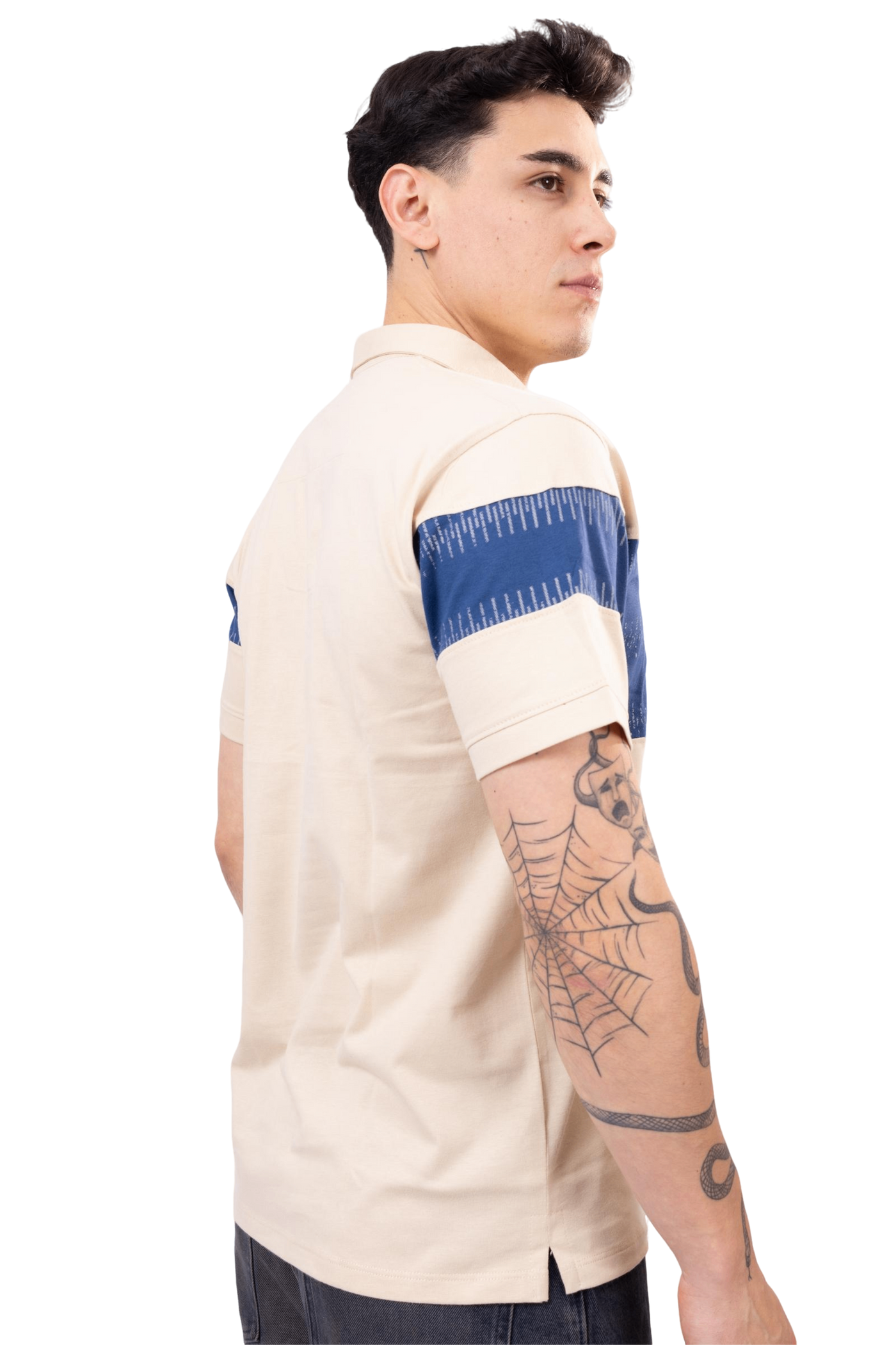 Polo Camisero Beige Essential Fit