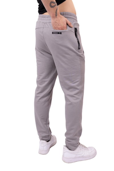 Jogger French Terry Gris – Comodidad y Estilo Casual-Deportivo